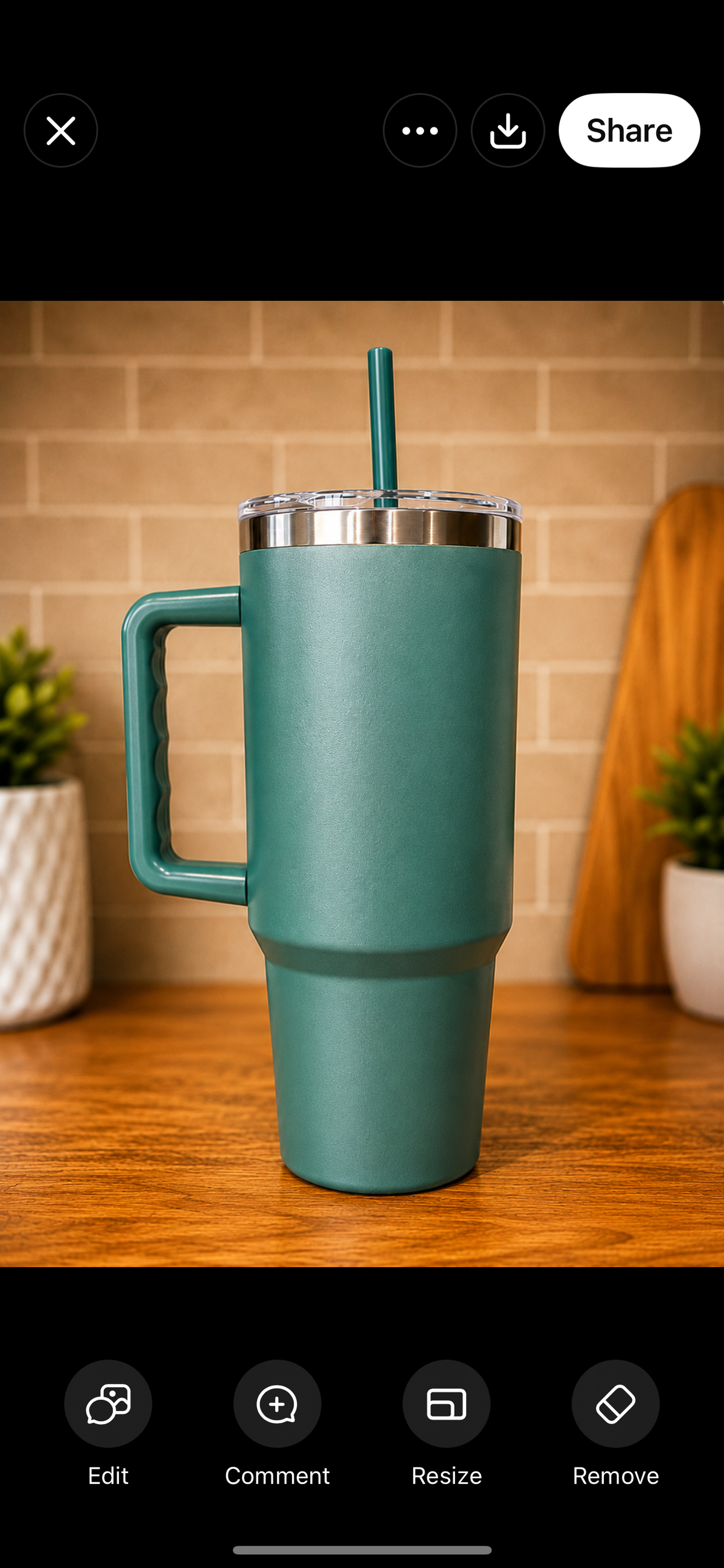 40 oz Tumbler -Jade Green
