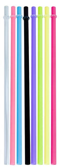 24 oz cup- Colored Straws