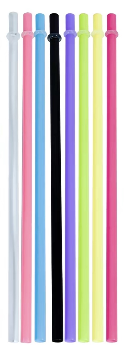 24 oz cup- Colored Straws