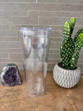 24 oz Snowglobe Tumbler