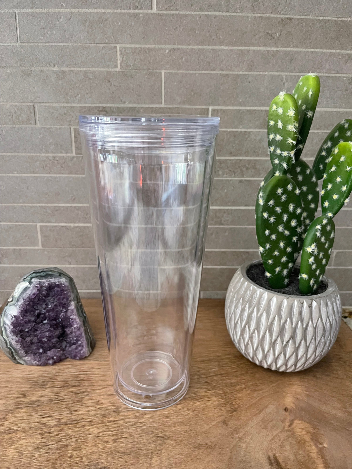 24 oz Snowglobe Tumbler