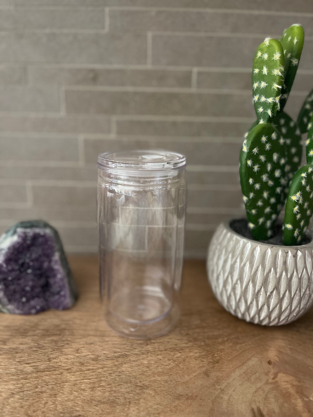 16 oz Snowglobe Tumbler