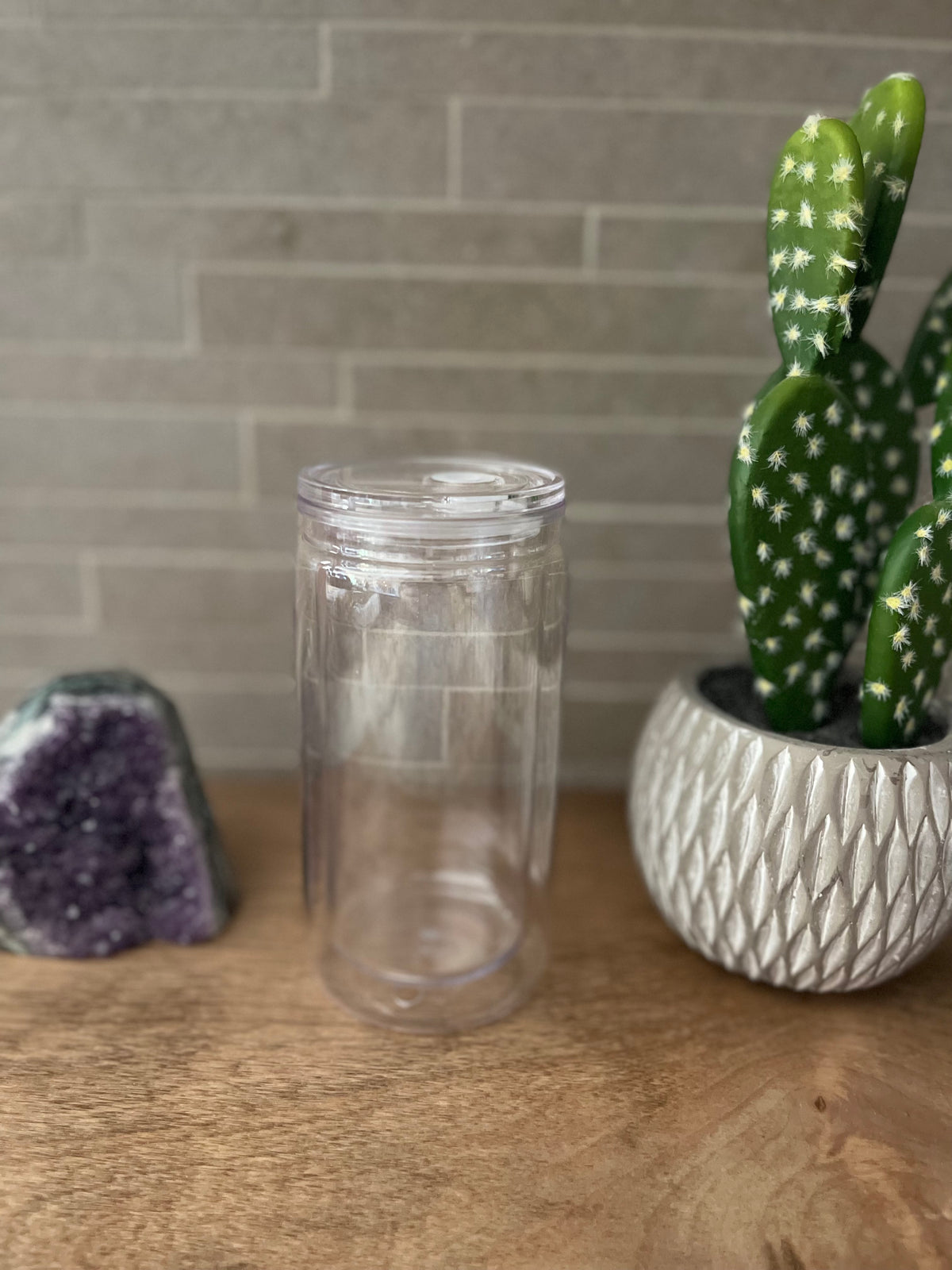 16 oz Snowglobe Tumbler
