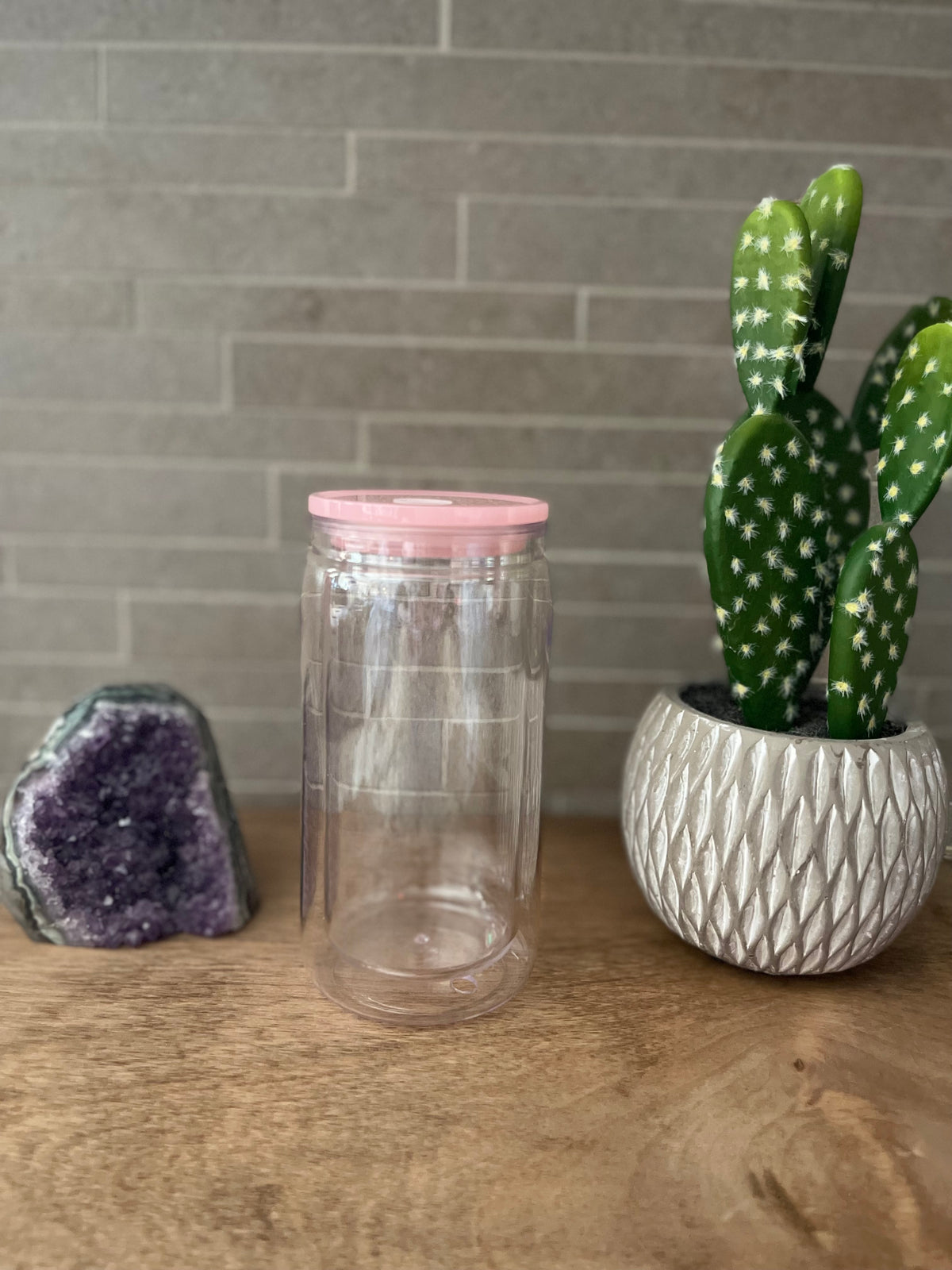16 oz Snowglobe Tumbler
