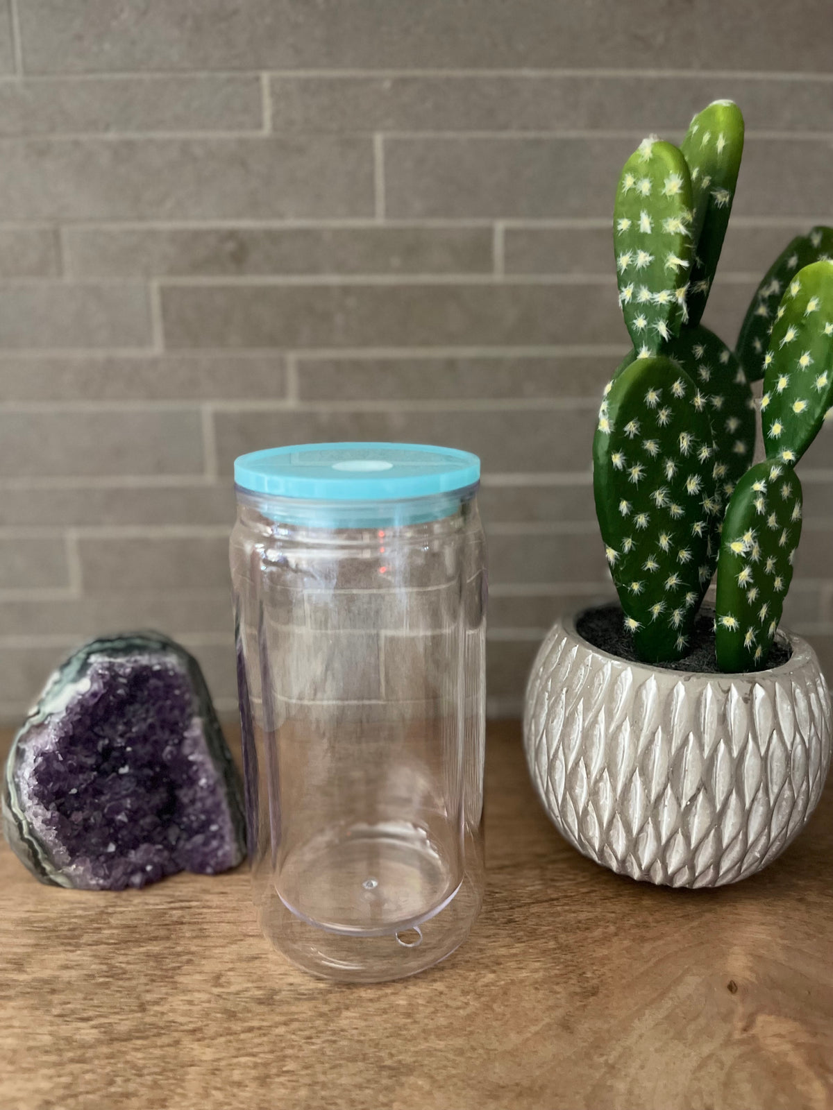 16 oz Snowglobe Tumbler
