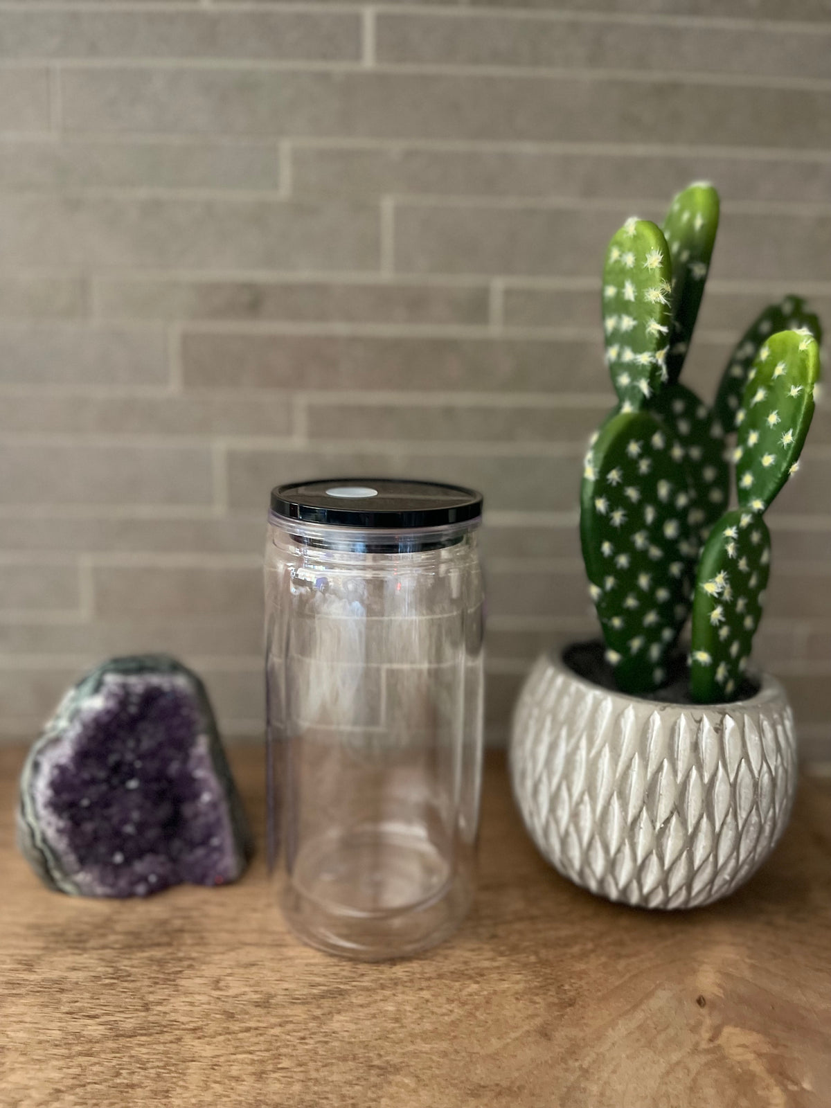 16 oz Snowglobe Tumbler