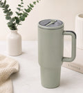 40 oz Stainless Steel Travel Cup- Light Green