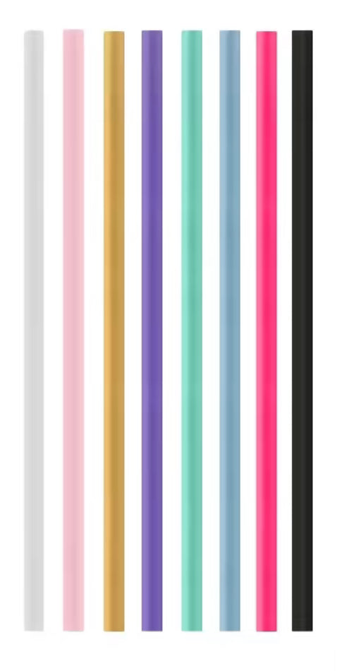 16 & 20 oz Colored Straws