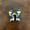 Volleyball Bow 1 - 3D Straw Topper